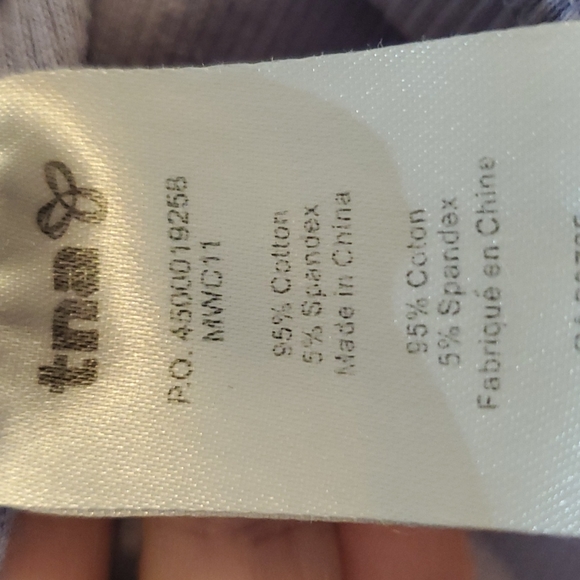 TNA Lilac Cotton Ribbed Tank Top Women's Small - Picture 5 of 5